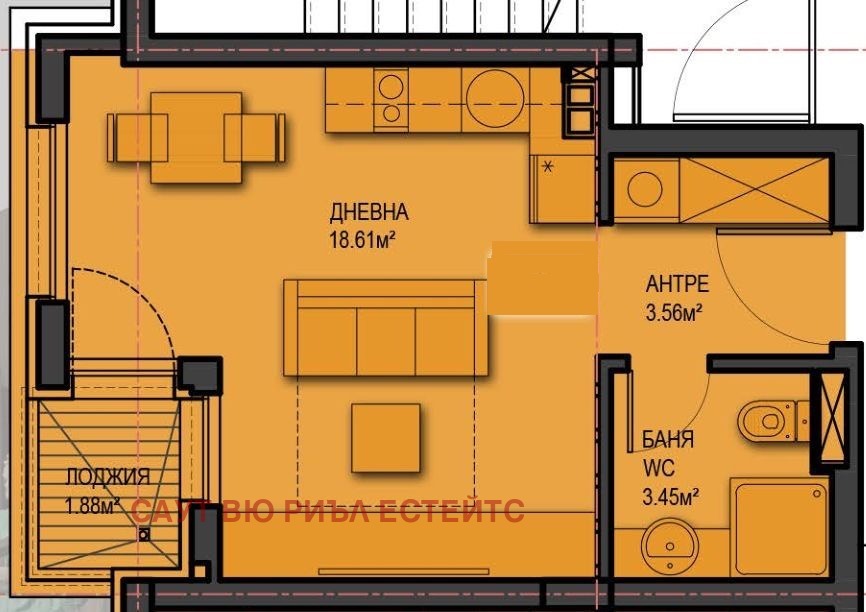 Продава 1-СТАЕН, гр. София, Младост 4, снимка 2 - Апартаменти - 52751996