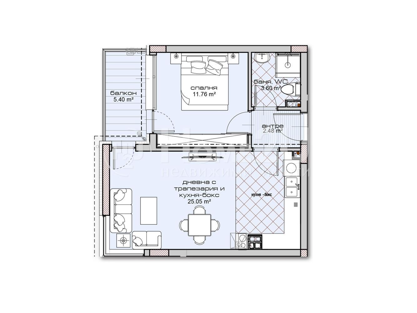 Продава 2-СТАЕН, гр. Варна, Владислав Варненчик 1, снимка 2 - Апартаменти - 52379591