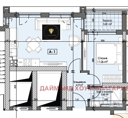 Продава 2-СТАЕН, гр. Пловдив, Гагарин, снимка 3 - Aпартаменти - 49432795