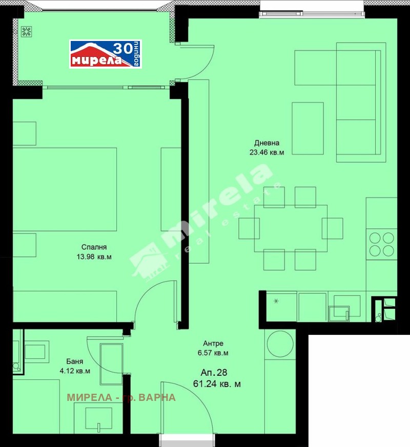 Продава 2-СТАЕН, град Варна, Галата • 117270 € / 229360.18 лв. • 85419257 1