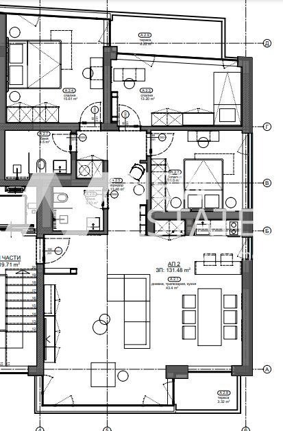 Продава  4-стаен град София , Лозенец , 143 кв.м | 25318188 - изображение [2]