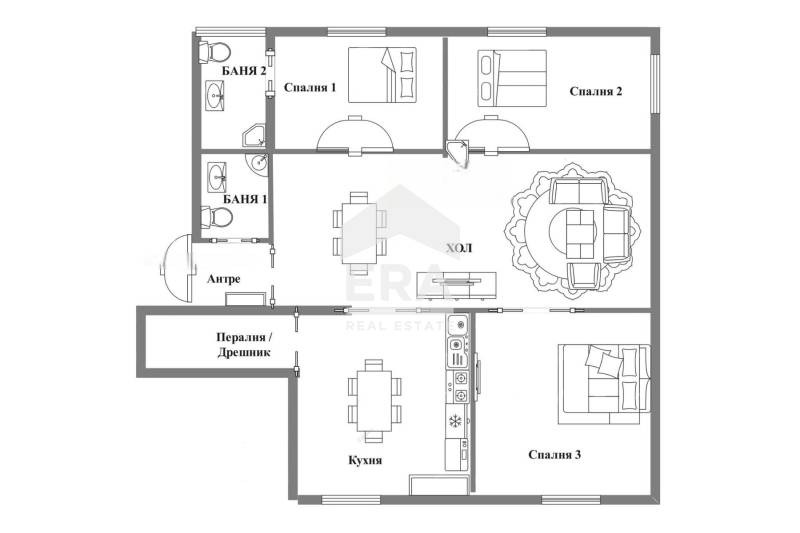 Til salg  3+ soveværelse Sofia , Tsentar , 154 kvm | 62346402 - billede [2]