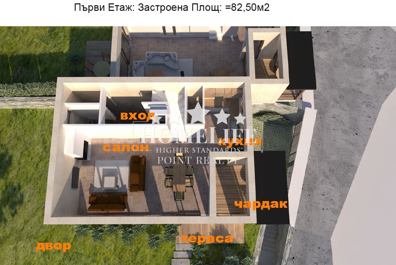 Продава КЪЩА, гр. София, с. Владая, снимка 5 - Къщи - 56682120