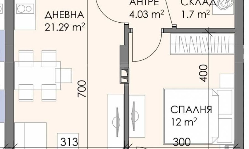 À venda  1 quarto Burgas , Meden rudnik - zona V , 63 m² | 53795996 - imagem [2]