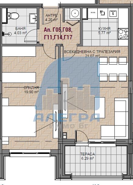 Продава 2-СТАЕН, гр. Пловдив, Център, снимка 4 - Апартаменти - 53139580