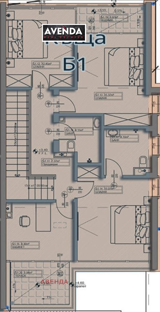 Продается  Дом София , Лозен , 338 кв.м | 56409446 - изображение [6]