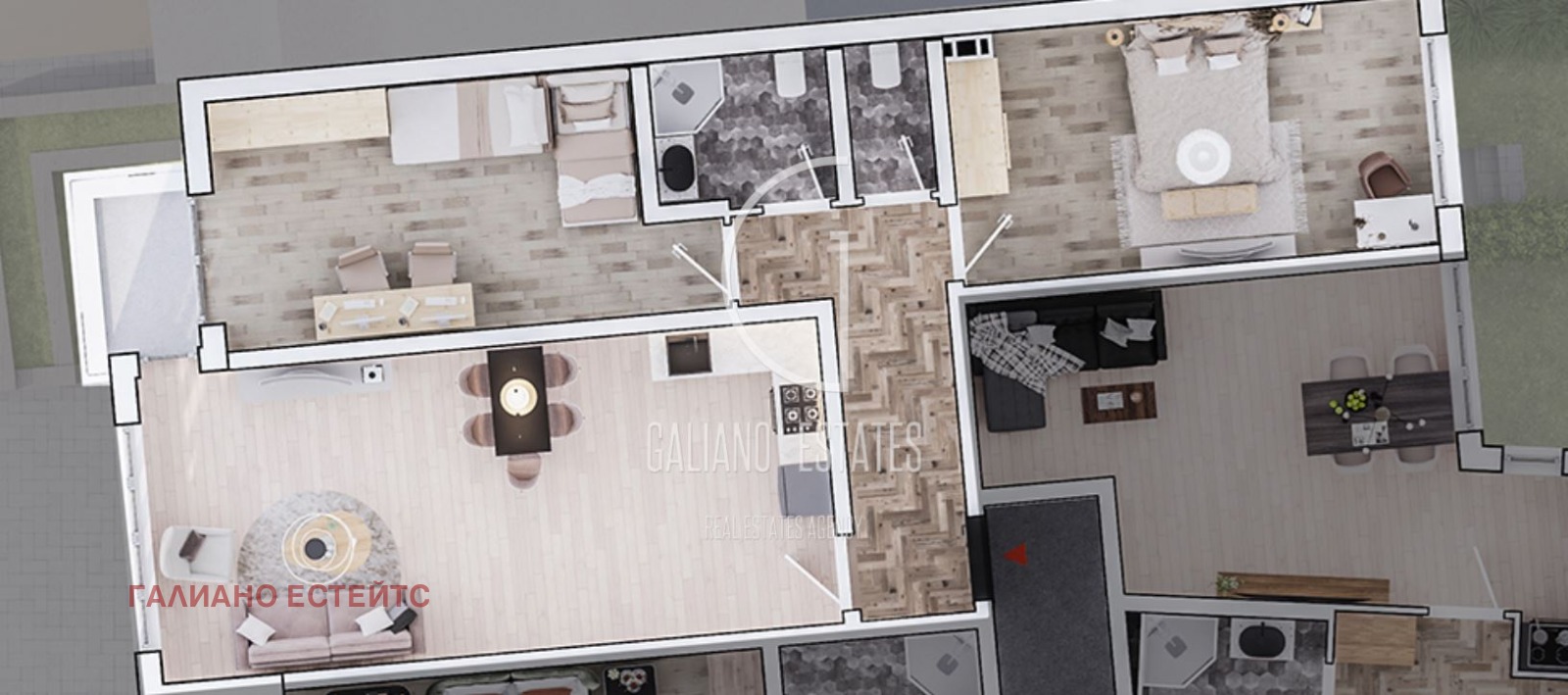 Продава 3-СТАЕН, гр. София, Стрелбище, снимка 2 - Апартаменти - 54278029