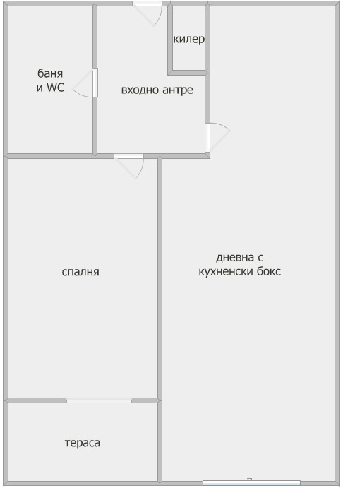 Till salu  1 sovrum Plovdiv , Hristo Smirnenski , 79 kvm | 53823009 - bild [10]