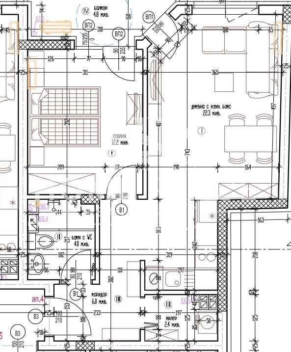Продава 2-СТАЕН, гр. Варна, Трошево, снимка 4 - Апартаменти - 54118585