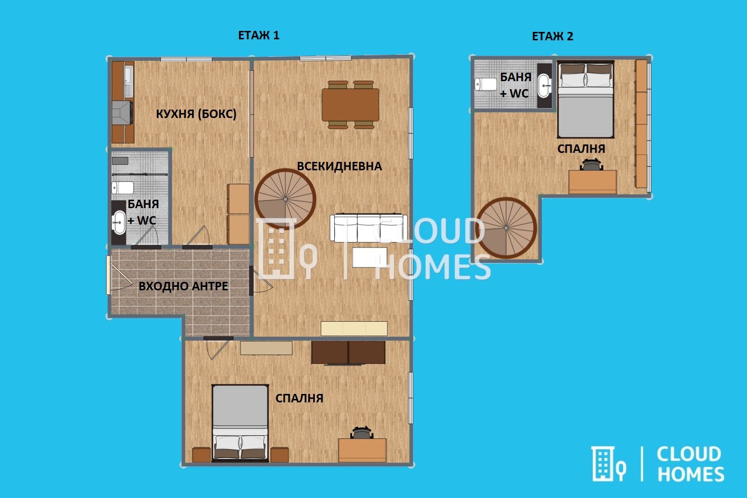 Продава 3-СТАЕН, гр. София, Център, снимка 2 - Апартаменти - 53497398
