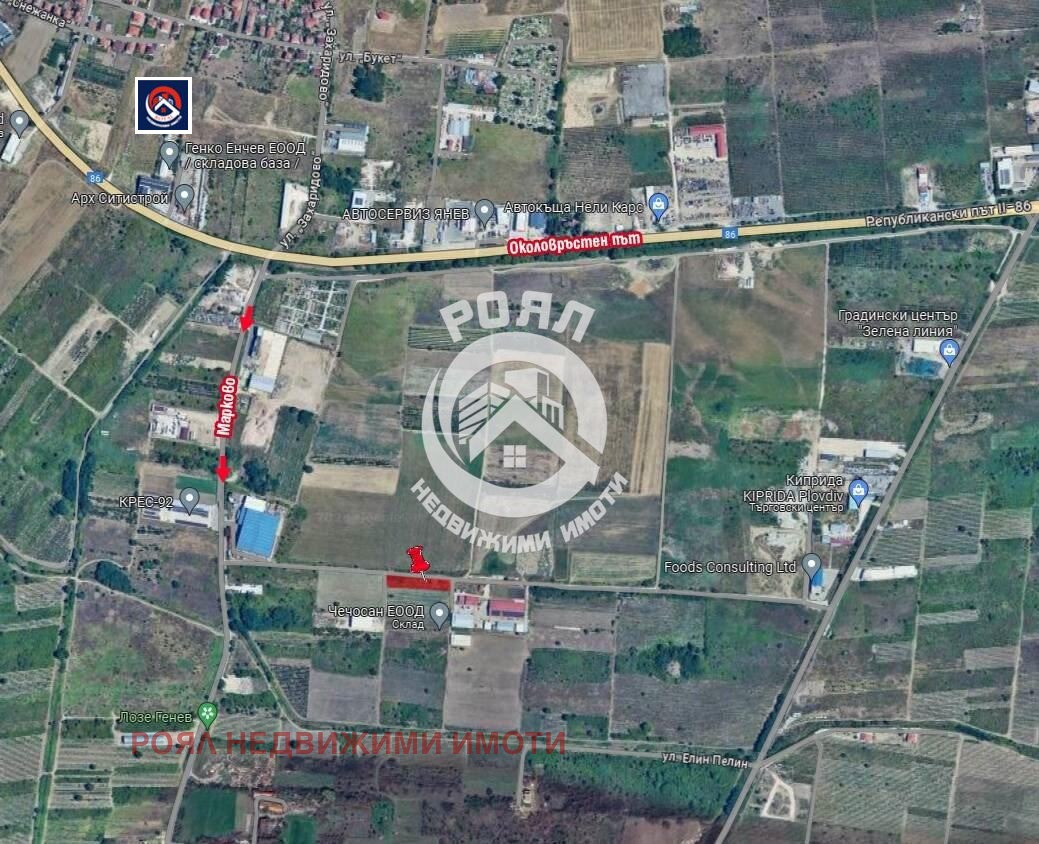 Продава ПАРЦЕЛ, с. Марково, област Пловдив, снимка 2 - Парцели - 51173849