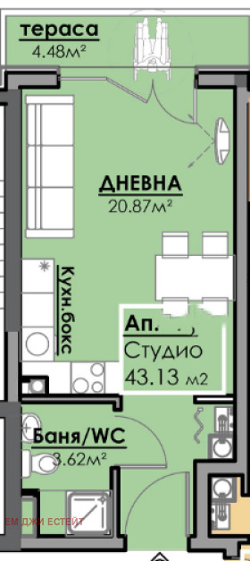 Продава 1-СТАЕН | Imot.bg — изображение 1