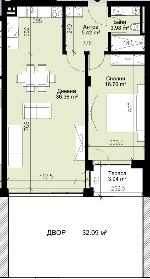 Продава 2-СТАЕН, гр. Варна, Бриз, снимка 2 - Апартаменти - 53791999