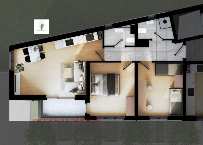 Продава 3-СТАЕН, гр. София, Дружба 2, снимка 2 - Апартаменти - 53070093