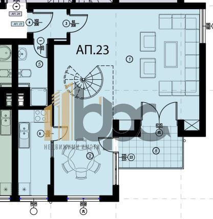Zu verkaufen  Maisonette Sofia , Manastirski liwadi , 151 qm | 28820229 - Bild [4]
