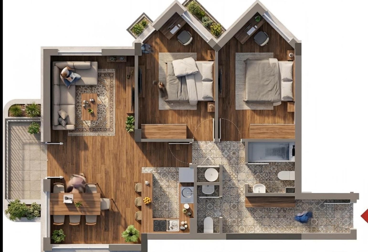 Продава 3-СТАЕН, гр. София, Витоша