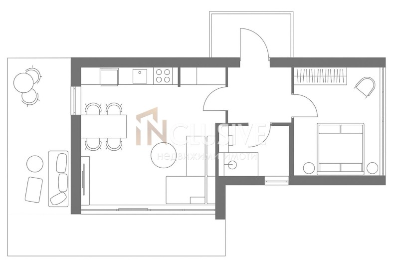 Продава КЪЩА в град Варна, м-т Ален мак - 60 кв.м / 125 220 € » 244 909.03 лв., ИНКЛУЗИВ ВАРНА