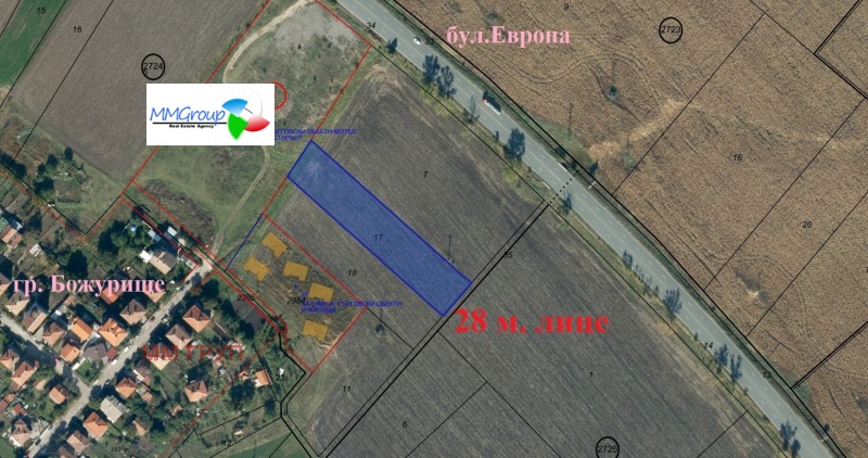 Продава ПАРЦЕЛ в град София, с. Волуяк - 3604 кв.м / 216 240 € » 422 928.68 лв., ММ ГРУП