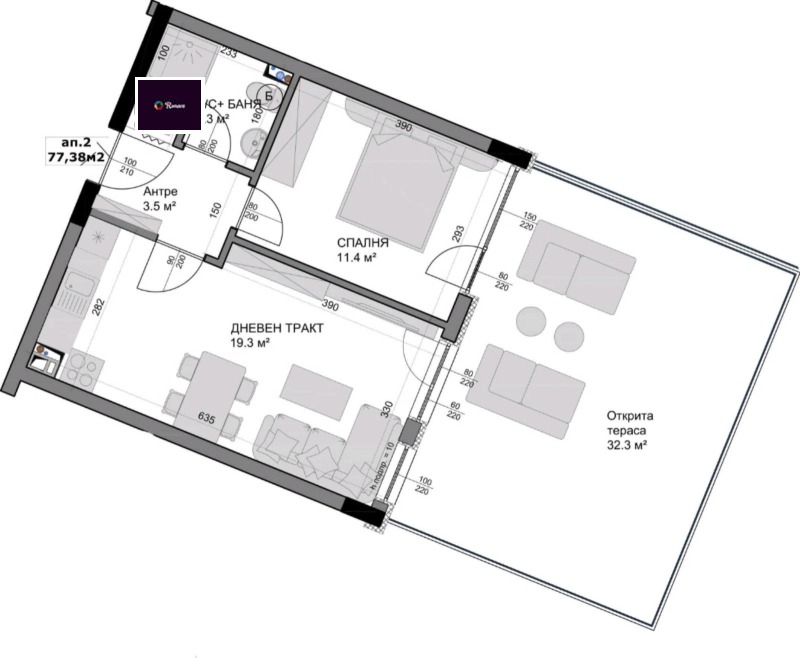 For Sale  1 bedroom Varna , Vladislav Varnenchik 1 , 87 sq.m | 15395904 - image [5]