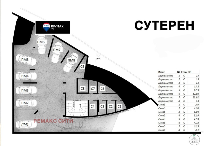 Продава ГАРАЖ, ПАРКОМЯСТО, гр. София, Бояна, снимка 5 - Гаражи и паркоместа - 52413632