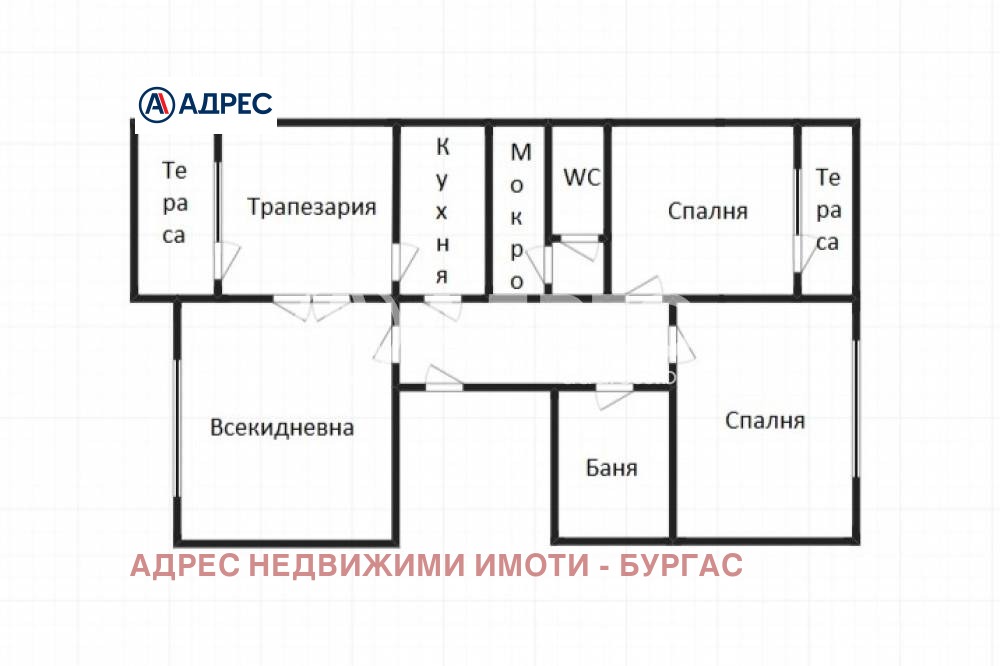 Продава 3-СТАЕН, гр. Бургас, Славейков, снимка 4 - Апартаменти - 54029677