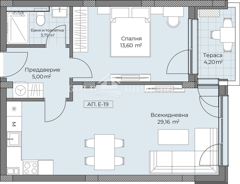 Продава 2-СТАЕН, гр. Пловдив, Остромила, снимка 11 - Aпартаменти - 48128843