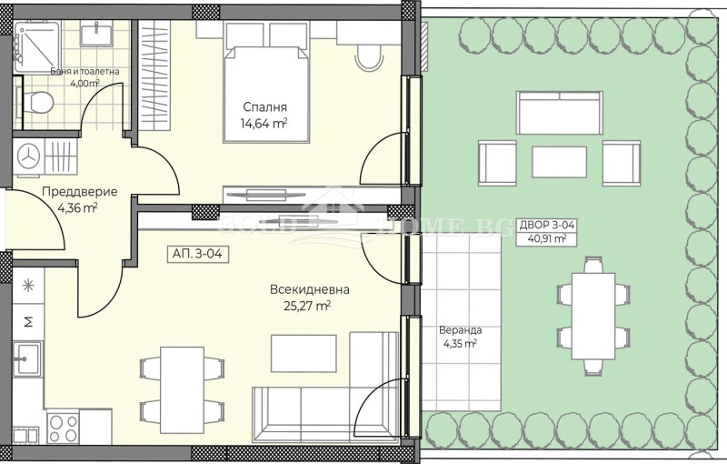 Продава 2-СТАЕН, гр. Пловдив, Остромила, снимка 13 - Aпартаменти - 48128843