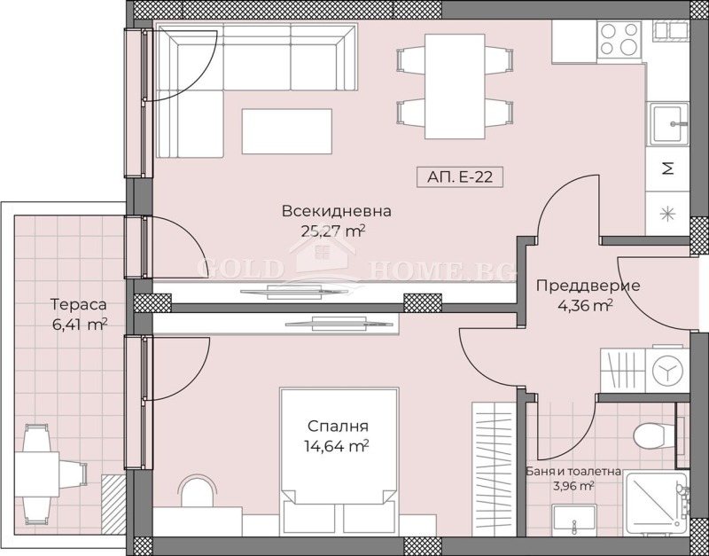 Продава 2-СТАЕН, гр. Пловдив, Остромила, снимка 9 - Aпартаменти - 48128843