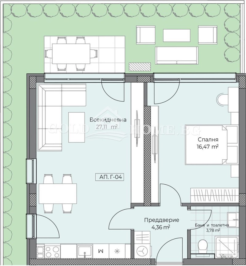 Продава 2-СТАЕН, гр. Пловдив, Остромила, снимка 6 - Aпартаменти - 48128843