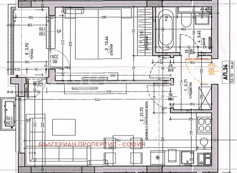 Продава 2-СТАЕН, гр. София, Малинова долина, снимка 8 - Апартаменти - 53148343
