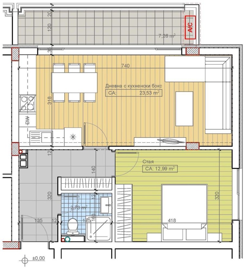 Продава 2-СТАЕН, гр. София, Бояна, снимка 1 - Aпартаменти - 47720604