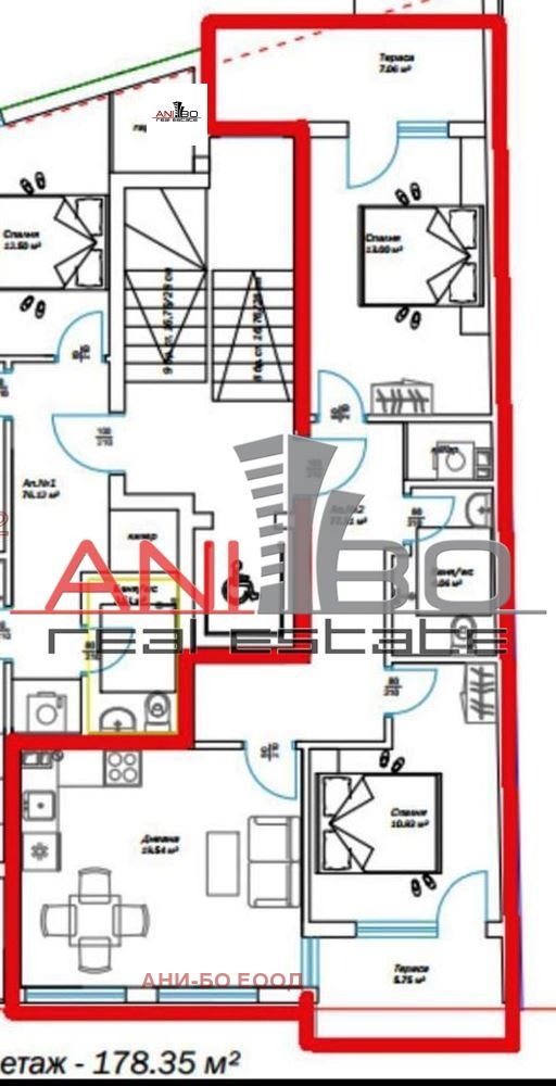 Продава 2-СТАЕН, гр. Варна, Колхозен пазар, снимка 3 - Апартаменти - 52287897