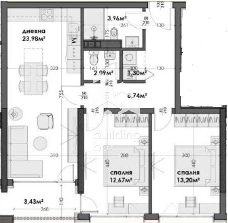 Продава 3-СТАЕН, гр. Варна, Изгрев, снимка 2 - Апартаменти - 53203565