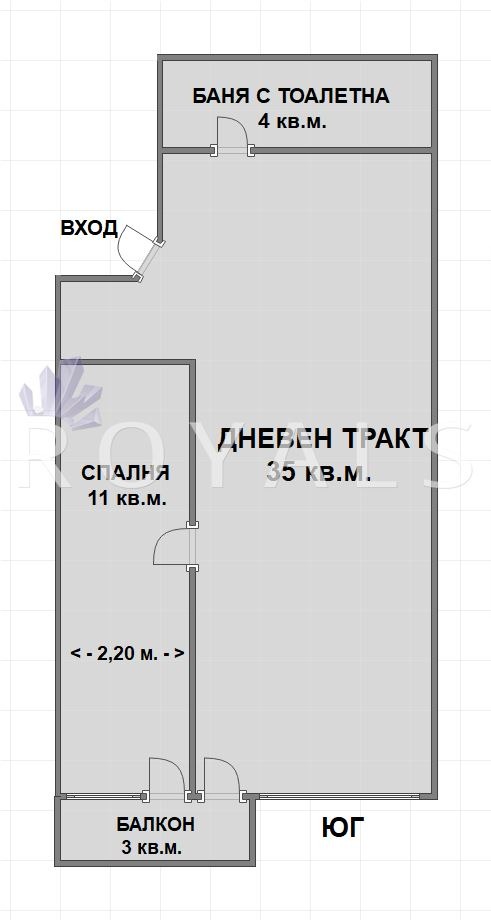 Til salgs  1 soverom Varna , Tsentar , 65 kvm | 88754892 - bilde [3]