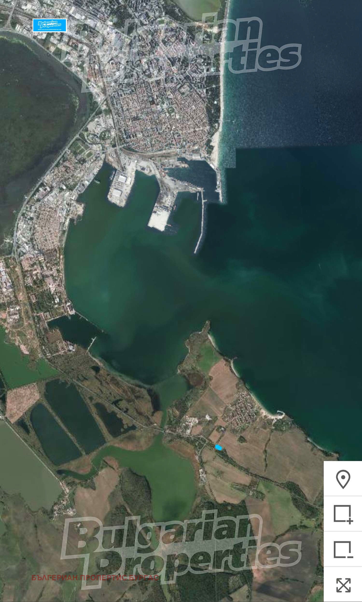 Продава ПАРЦЕЛ, гр. Бургас, Крайморие, снимка 2 - Парцели - 53023163