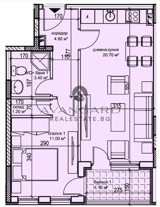 Продава 2-СТАЕН, гр. Пловдив, Кършияка, снимка 2 - Апартаменти - 53022003