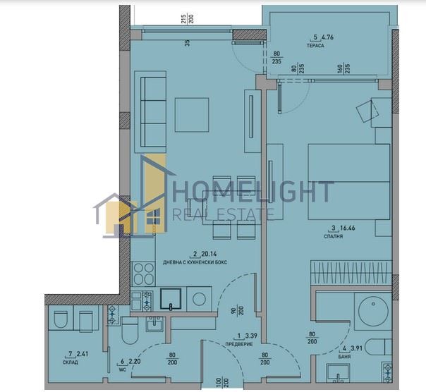 Продава 2-СТАЕН, гр. София, Малинова долина, снимка 4 - Апартаменти - 54133779