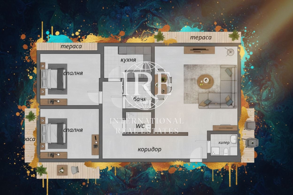 Продава 3-СТАЕН, гр. Варна, Чайка, снимка 2 - Апартаменти - 53340477