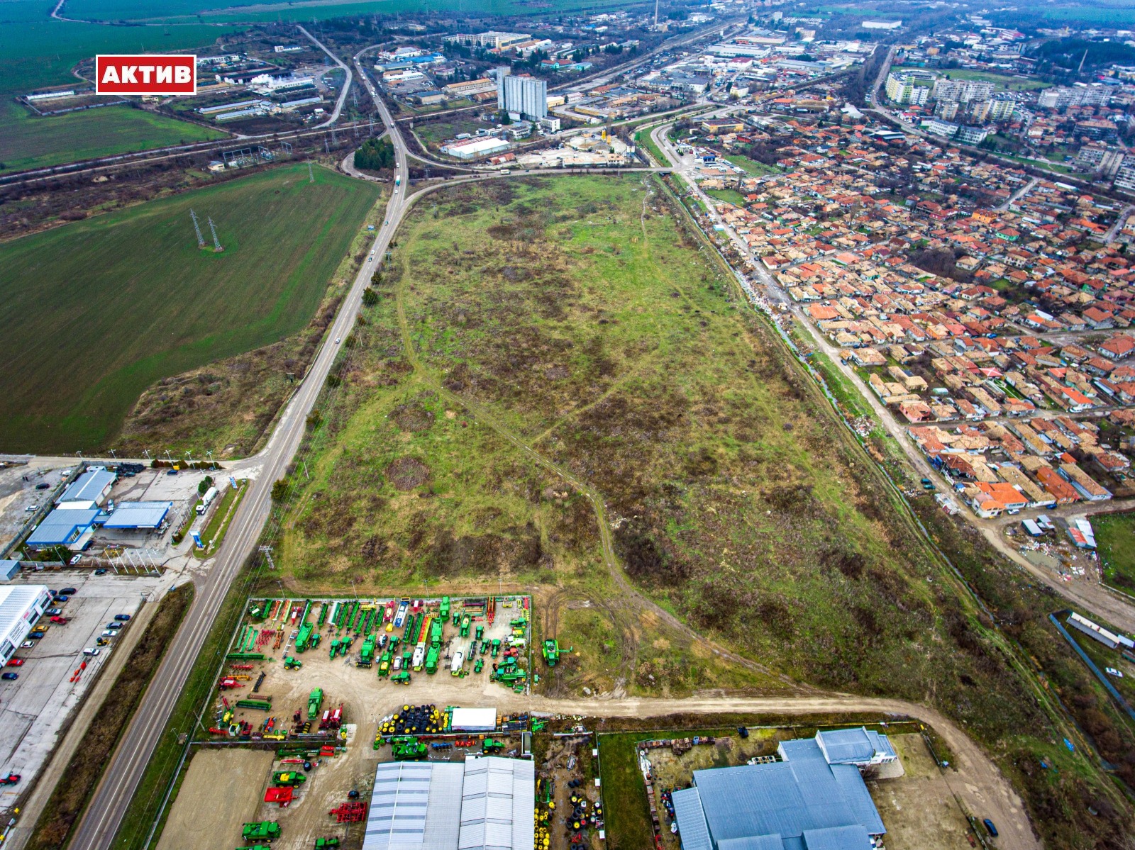 Продава ПАРЦЕЛ, гр. Търговище, Промишлена зона, снимка 2 - Парцели - 46032095