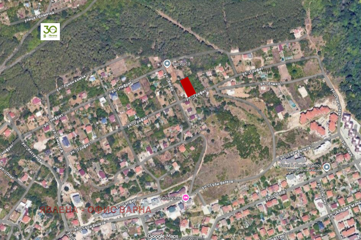 Продава ПАРЦЕЛ, гр. Варна, Виница, снимка 2 - Парцели - 55843523
