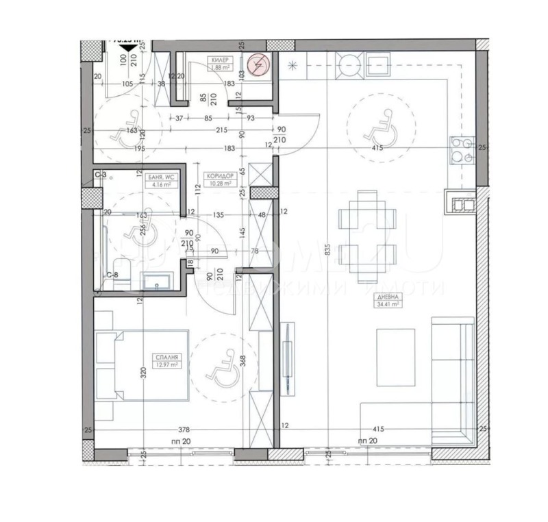 Продава 2-СТАЕН, гр. Варна, Владислав Варненчик 1, снимка 3 - Апартаменти - 53178324