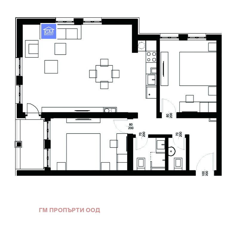 Продава 3-СТАЕН, гр. Варна, Бриз, снимка 12 - Aпартаменти - 47925391