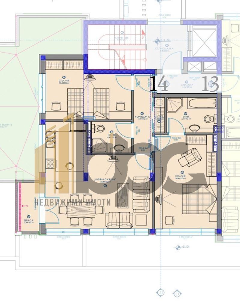Продава  3-стаен град София , Манастирски ливади , 166 кв.м | 23675385 - изображение [4]