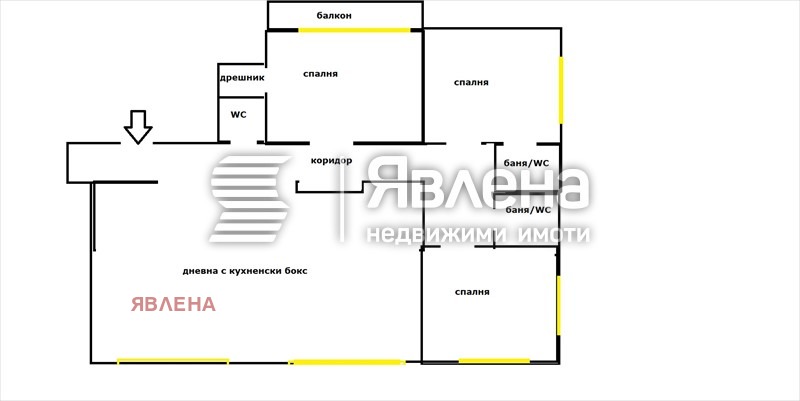 Продава 4-СТАЕН, гр. София, Изток, снимка 16 - Апартаменти - 52945561