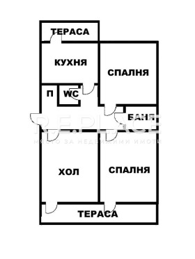 2 sypialnie Lewski 1, Warna 1