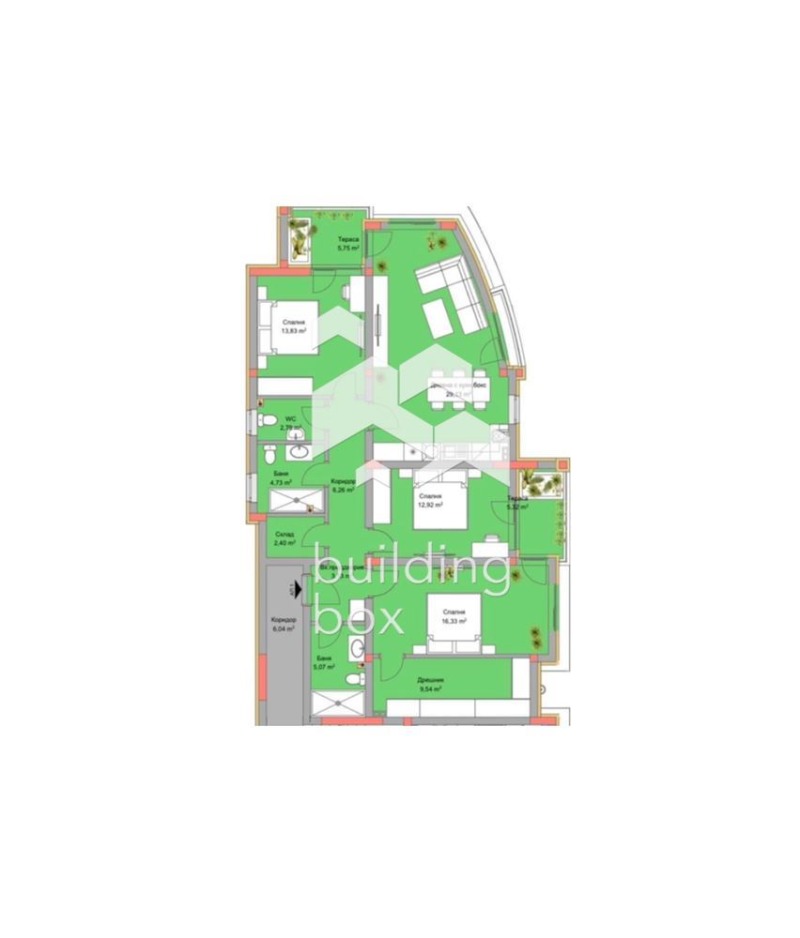 Satılık  3 yatak odası bölge Filibe , Asenovgrad , 162 metrekare | 47387608 - görüntü [4]