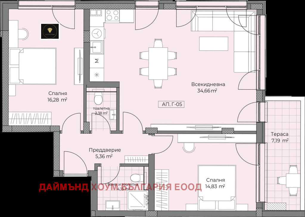 Продава 3-СТАЕН, гр. Пловдив, Остромила, снимка 2 - Апартаменти - 50313980