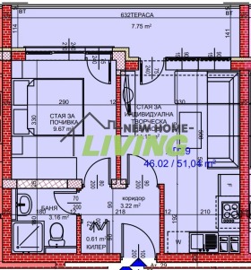 1 Schlafzimmer Karschijaka, Plowdiw 2