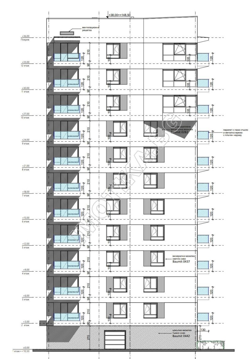 Προς πώληση  1 υπνοδωμάτιο Βαρνα , Καισηεβα γραδηνα , 54 τ.μ | 86543073 - εικόνα [3]