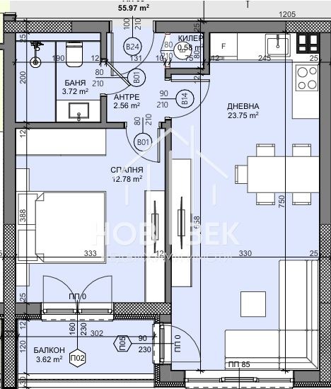 Продава  2-стаен град Варна , Владислав Варненчик 1 , 65 кв.м | 43196489 - изображение [3]